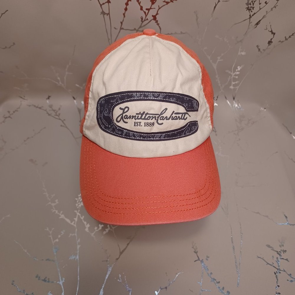 Hat Carhartt Orange and Cream one size baseball cap